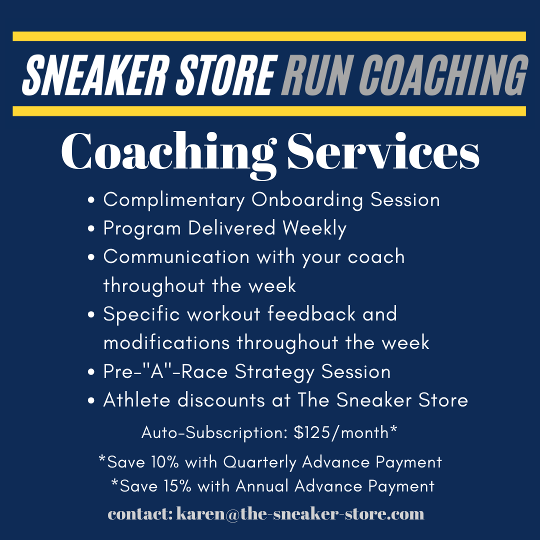 Sneaker Store Run Coaching The Sneaker Store